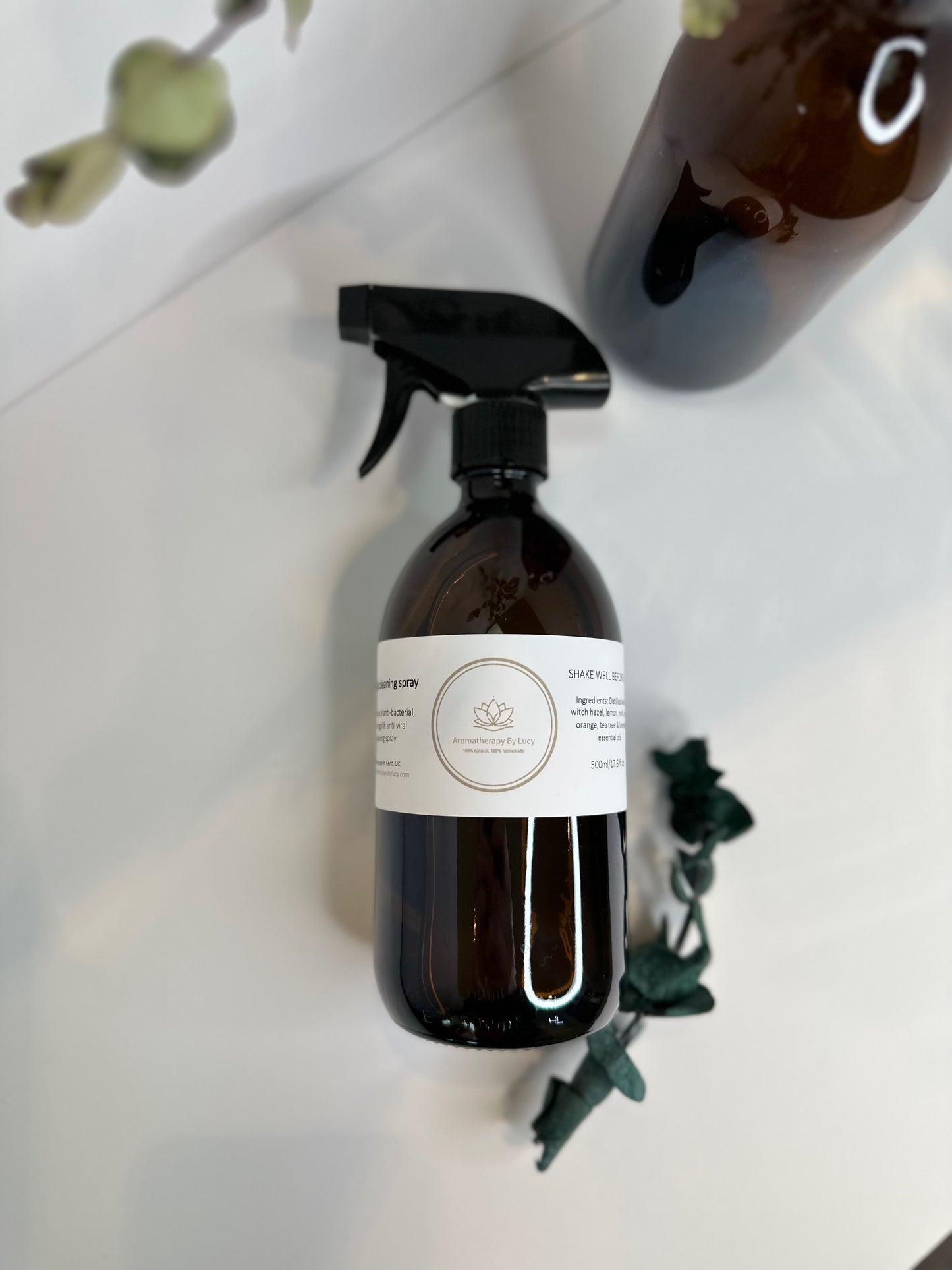 anti-bacterial cleaning spray - 100% natural