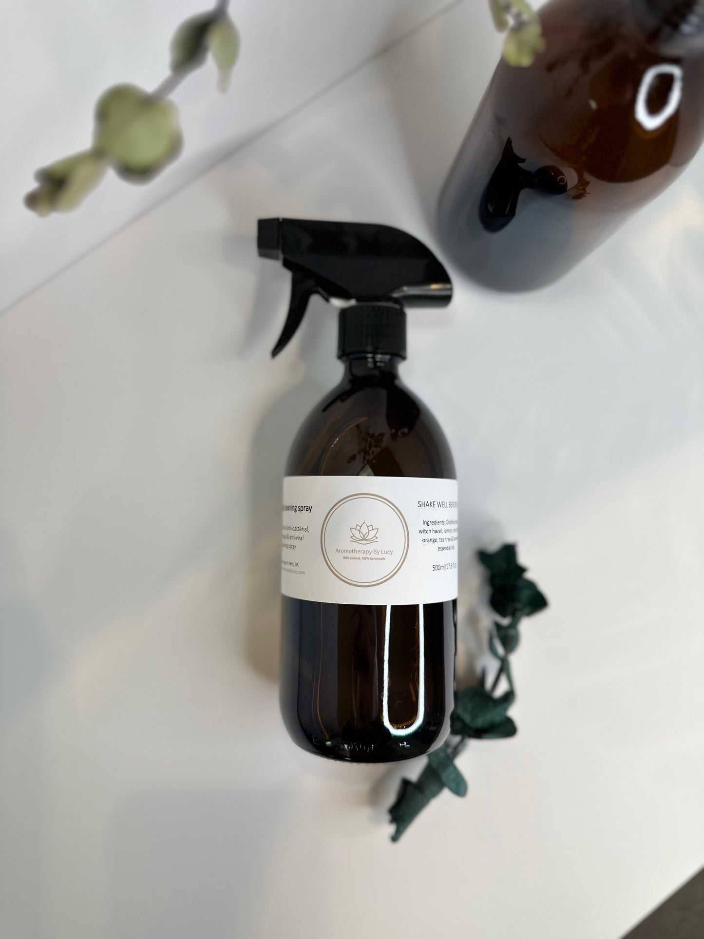 anti-bacterial cleaning spray - 100% natural