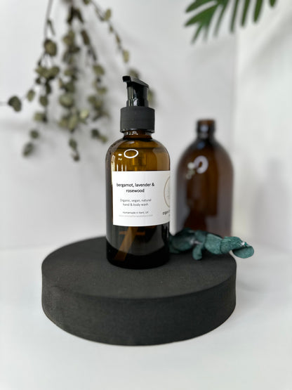 organic hand & body wash