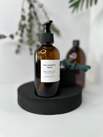 organic hand & body wash